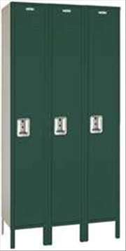 LYON , F8804 Assembled Locker 1 Tier 36x18x78 Green